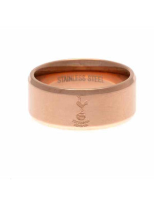 Tottenham Hotspur FC Rose Gold Plated Ring Medium