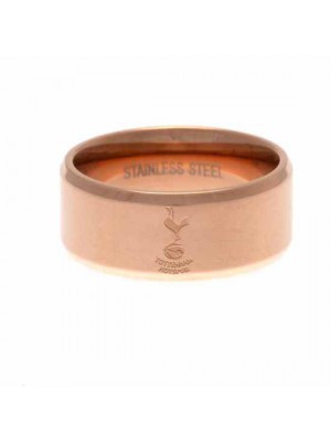 Tottenham Hotspur FC Rose Gold Plated Ring Small