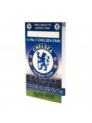 Chelsea FC Birthday Card No 1 Fan