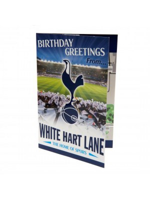 Tottenham Hotspur FC Pop Up Birthday Card