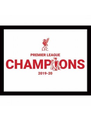 Liverpool FC Premier League Champions Picture WT 16 x 12