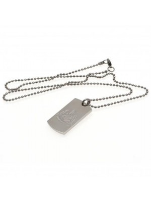 Newcastle United FC Engraved Dog Tag & Chain