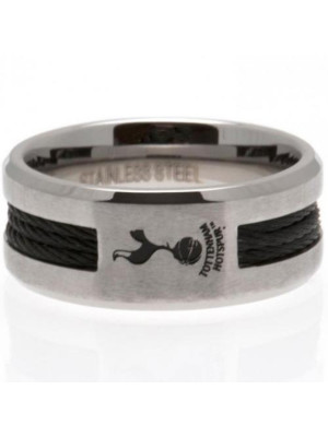 Tottenham Hotspur FC Black Inlay Ring Large