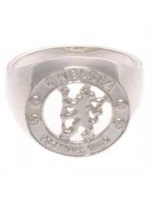 Chelsea FC Sterling Silver Ring Small