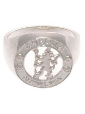 Chelsea FC Sterling Silver Ring Large