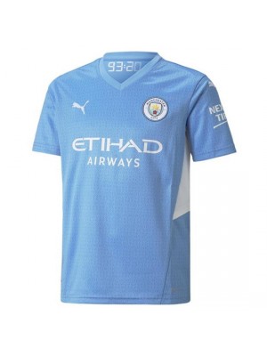 Puma Manchester City Home Shirt 2021 2022 Juniors