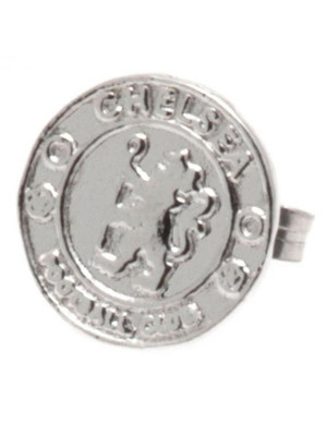 Chelsea FC Sterling Silver Stud Earring