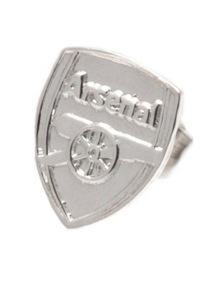 Arsenal FC Sterling Silver Stud Earring