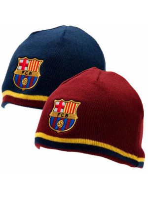 FC Barcelona Reversible Knitted Hat
