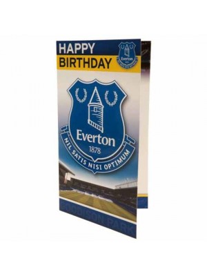 Everton FC Birthday Card