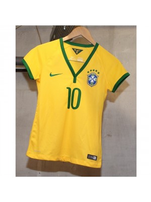 Brazil home jersey 2014 - Neymar 10 - womens