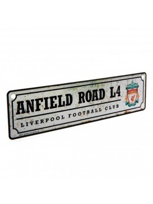 Liverpool FC Retro Window Sign