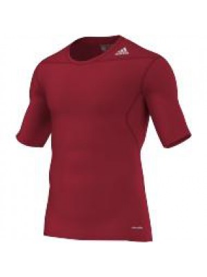 TF base layer short sleeve - red