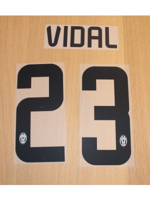Juventus home printing 2014/15 - VIDAL 23