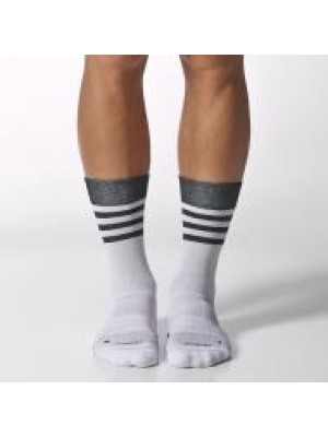 Adidas crew light weight socks - white