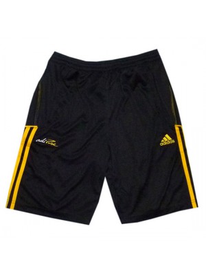 adipure training shorts - black-yellow - youth