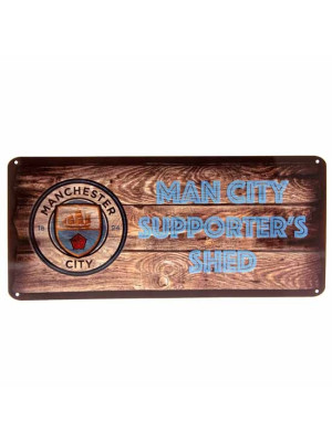 Manchester City FC Shed Sign - Main Product Image