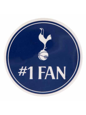 Tottenham Hotspur FC Single Car Sticker No. 1 Fan - Main Product Image