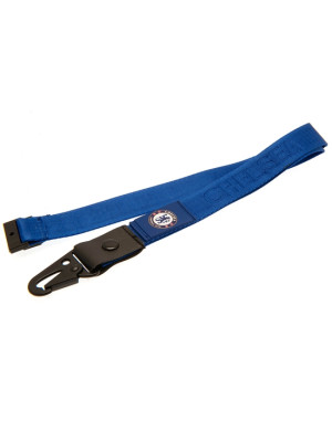 Lanyard with Chelsea FC Team Colors and Patterns