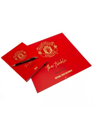 Cover - Manchester United FC Calendar & Diary Musical Gift Box 2024