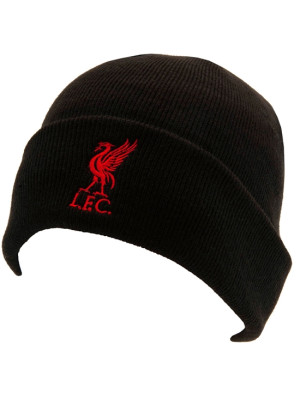 Liverpool FC Cuff Beanie BK - Front View