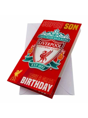 Liverpool FC Birthday Card Super Son - Main Product Image