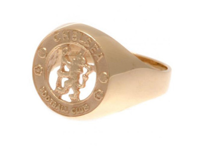 Chelsea ring - 9ct Gold Crest Ring - Large