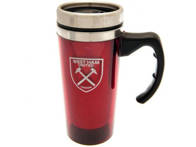 West Ham United krus - Aluminium Travel Mug