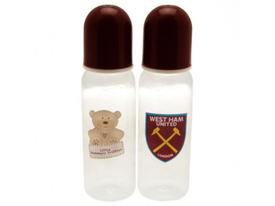 West Ham sutteflaske - 2 Pack Feeding Bottles