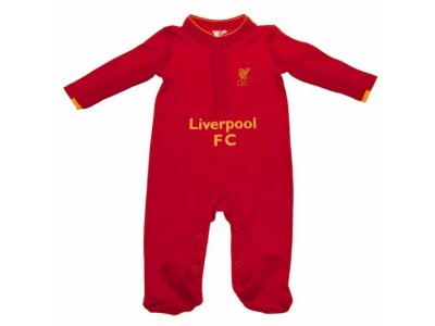 Liverpool baby sæt - LFC Sleepsuit 3/6 Months GD