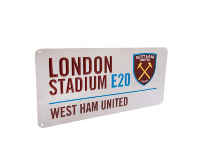 West Ham United gadeskilt - Street Sign