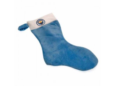 Manchester City jule strømpe - Supersoft Christmas Stocking