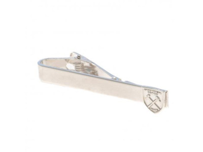 West Ham slipsenål - Silver Plated Tie Slide