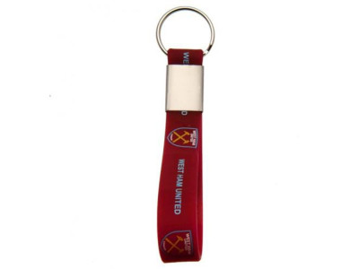 West Ham nøglering - Silicone Keyring