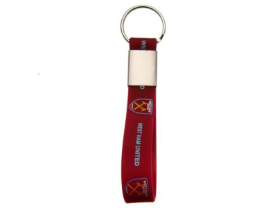 West Ham nøglering - Silicone Keyring