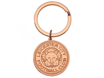 Leicester City nøglering - Rose Gold Plated Keyring