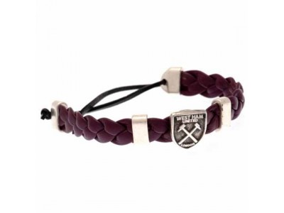 West Ham armbånd - WHFC PU Slider Bracelet