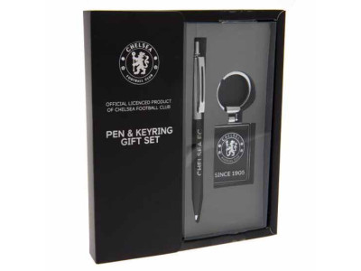 Chelsea kuglepen - CFC Pen & Keyring Set