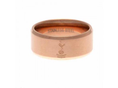 Tottenham Hotspur ring - THFC Rose Gold Plated Ring - Medium