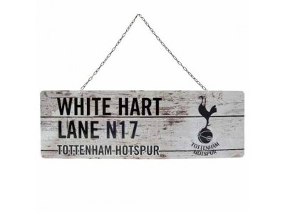 Tottenham skilt - Spurs Rustic Garden Sign
