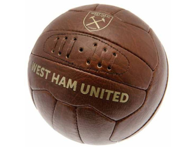 West Ham fodbold - WHFC Faux Leather Football - str. 5