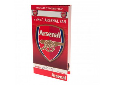 Arsenal fødselsdagskort - Birthday Card No 1 Fan