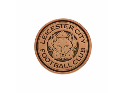 Leicester City mærke - L-FC Badge AG