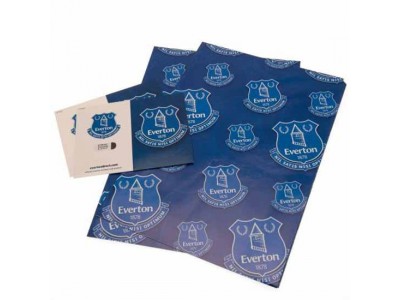 Everton gavepapir - EFC Gift Wrap