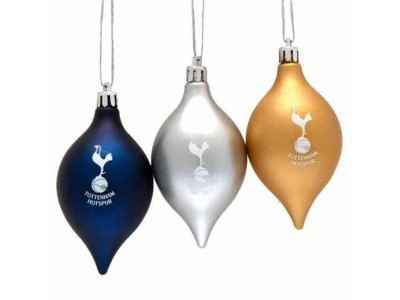 Tottenham julekugle - Spurs 3 Pack Vintage Bauble