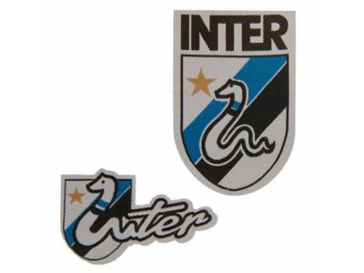 Inter Milan 2 mærke sæt - IM Twin Patch Set RT