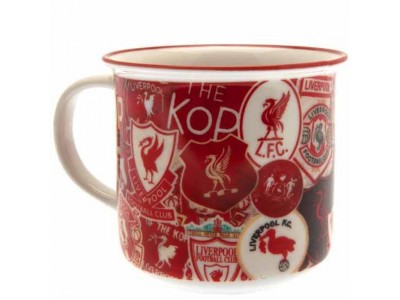 Liverpool krus - LFC Retro Print Mug