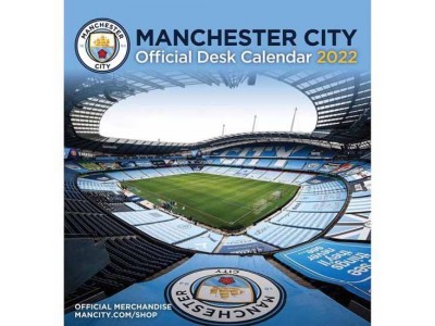 Manchester City kalender - MCFC Desktop Calendar 2022