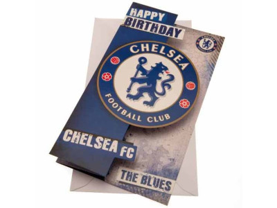 Chelsea kort fødselsdag - CFC Birthday Card The Blues