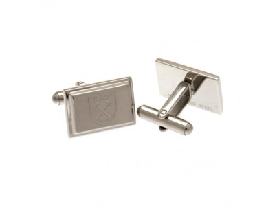 West Ham United FC Stainless Steel Cufflinks